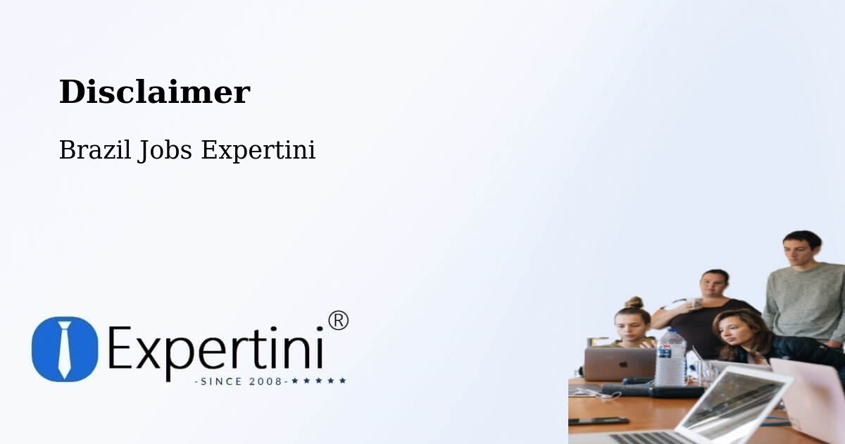 Disclaimer – Salgado - Brazil Jobs Expertini